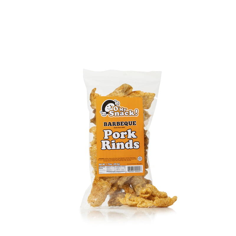 B.B.Q PORK RINDS - Pack of 5