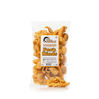 B.B.Q. PORK RINDS - Pack of 4 B.B.Q. PORK RINDS - Pack of 4