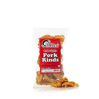HOT & SPICY PORK RINDS - Pack of 5 HOT & SPICY PORK RINDS - Pack of 5